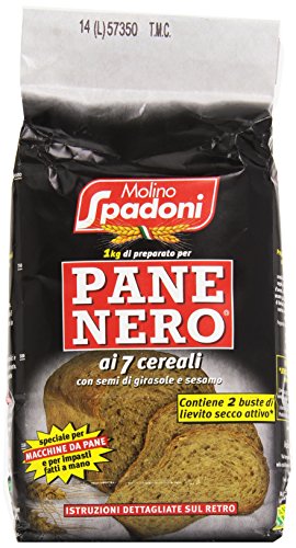 Molino Spadoni Farina Pane Nero - 1 kg