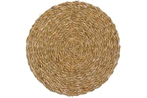 ROCKING GIFTS Deco Line Dessous de plat carré en osier marron 20 cm