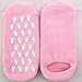 Tinksky Spa Gel Socks Soften Whitening Moisturizing Treatment Skincare Socks - Free Size (Pink)