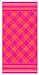 Produktbild Egeria 45017 VICHY-raspberry Handtuch, 100% Baumwolle,Gewicht: 500g/m², gemustert und in 4 Farben und 2 verschiedenen Größen