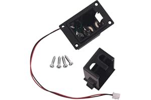 Dickly 9 V Batteriefach Batteriehaltergehäuse für Aktive Pickup Gitarre Und Bass