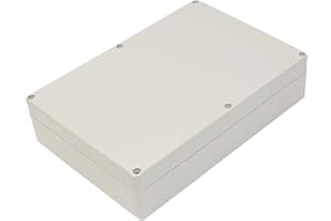 Saim 265 x 185 x 60mm Waterproof Plastic Power Enclosure Project Case DIY Junction Box