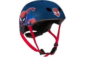 Disney Jungen Spiderman Sporthelm, Mehrfarbig, M