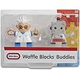 little tikes Waffle Blocks Double Figure Pack- Scientist/Robot,Toys for Kids,1 Year&Above,Activity,Kids Learning Toys,Multicolor
