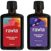 2'li &Uuml;r&uuml;n - Ravla Mor Meyveli Karışım 330g / Ravla Kırmızı Meyveli Karışım 330g