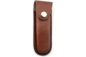 Aibote Lame Pliante Couteau étui de Chasse étui de Transport étui en Cuir Fourreau Sac pour Couteau Suisse Tactique Couteaux Pliables