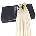 Sunny 60# Bleach Blonde Micro Nano Ring Hair Extensions 16" 50g Silky Straight Remy Human Stick Tip Nano Extensions Hair