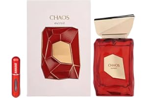 RESAES RESISTANT AND AESTHETIC Profumo Chaos Extrait 100 ml, Extrait de Parfum – Profumo Arabo Unisex a Lunga Durata, Include Atomizzatore Ricaricabile 5 ml, Fragranza Legnata Speziata con Tocco Orientale (Chaos Extrait)