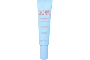 Coco & Eve Daily Water Gel SPF 50+ Sunscreen - Sun Face Protection Against UVA UVB | Australian Made, Hydrating, Lightweight Facial Suncream | Hyaluronic Acid, Aloe Vera, Glycerin for Smooth Finish