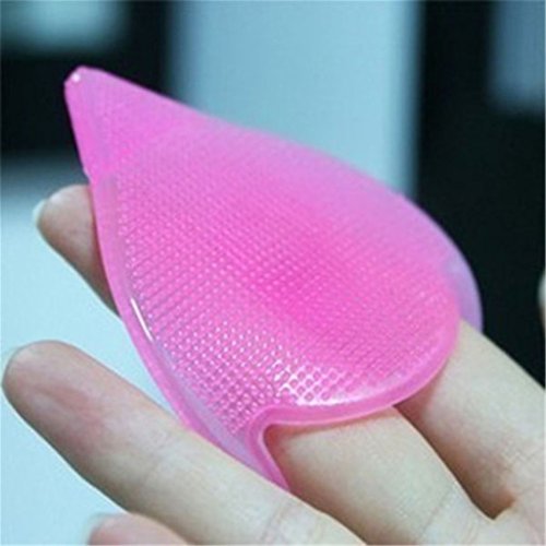 Gesicht Hautpflege Mitesser Entferner Gesichtsbehandlung Auflage Silikon Pinsel Reibung Pat Zufällige Farbe - 3