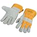 Produktbild Cablematic - Leder Arbeitshandschuhe Leinwand XL 1 Paar Tolsen Tools
