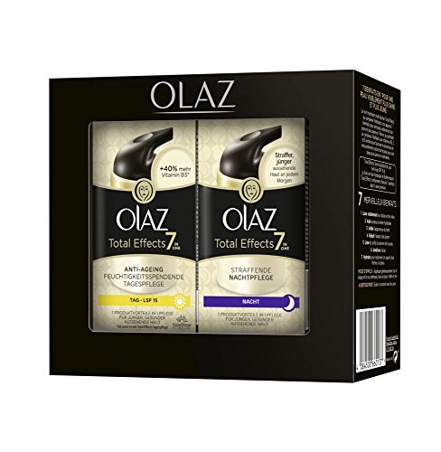 OLAZ Total Effects Systempflege-Set, 1 Set (37 ml Tagespflege, 37ml Nachtpflege) - 2