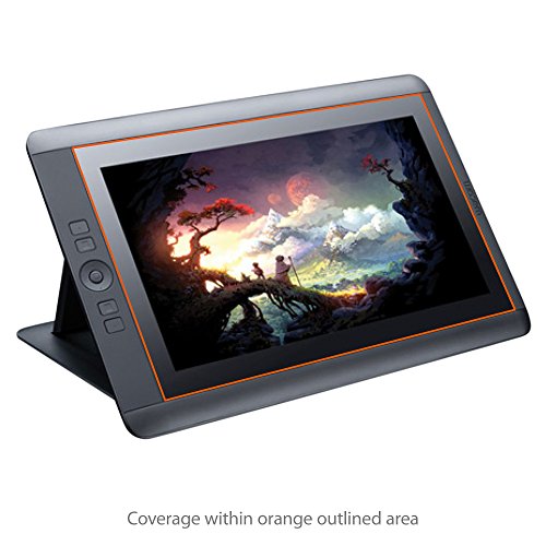 BoxWave Corporation, Wacom Cintiq 13HD DTK-1300 Displayschutzfolie [ClearTouch AntiGlare (2er-Pack)], matte Schutzfolie, Fingerabdruckabweisend, für Wacom Cintiq 13HD DTK-1300, 13HD Touch DHT-1300| Cintiq Companion 2 DTH-W1310 - 2