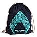 Produktbild Aquaman Sportbag Logo 46x36cm DC Comics Elbenwald Baumwolle blau