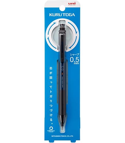 Uni Kuru Toga KS Mechanical Pencil 0.5 mm Blue [M5-KS] : Amazon.in