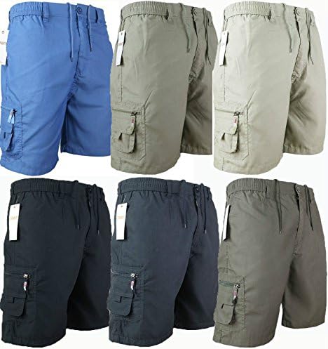Smart Wear Clothing Mens Cargo Summer Shorts Cotton Plain Combat Pants Sizes M L XL XXL New