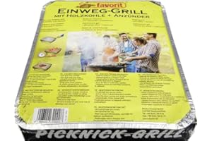 N.V. nv Favorit 2999 Einweg- oder Picknickgrill