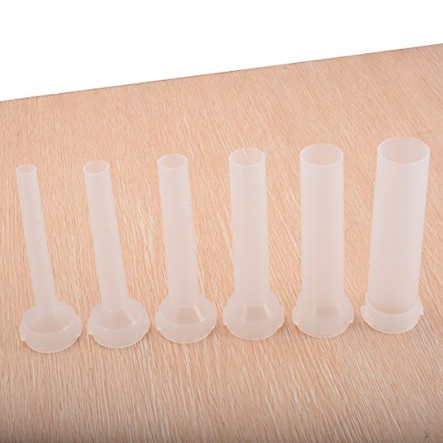 6L Wurstfüller Wurstmaschine Wurstfüllmaschine Wurstspritze Wurstpresse Edestahl inkl. 6 Fülltüllen - 9