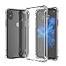 Price comparison product image iPhone X Case, iPhone X Case wireless charging compatible, ESR Crystal Clear Transparent Gel Case [Slim-Fit] [Anti-Scratch] [Shock Absorption] [Supports Wireless Charging] for 5.8" Apple iPhone X