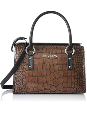 Armani Jeans Damen Bauletto Umhängetasche, 21 x 15 x 30 cm