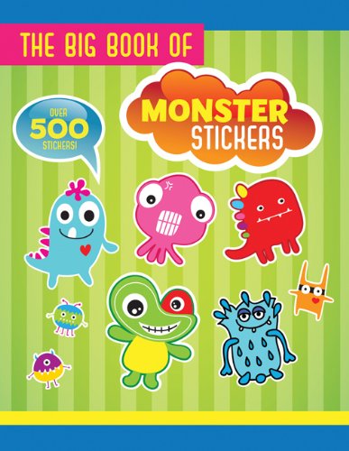Preisvergleich Produktbild The Big Book of Monster Stickers (Big Book of Stickers)