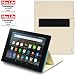 Produktbild reboon Hülle für Amazon Fire HD 10 2017 Tasche Cover Case Bumper | in Beige | Testsieger