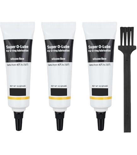 4 Pezzi Grasso Al Silicone Per Macchine Da Caffè - Lubrificante Per O-Ring E Guarnizioni - 10g Cadauno