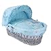 Clair de Lune Ahoy Wicker Basket (Grey)