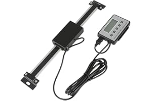 JECTSE 0-150mm Remote Digital DRO Readout Scale kit,Digital Large LCD Display Readout Linear Scale Kit,for Milling Machines Lathes,Linear Digital Readout