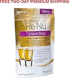 SkinPep Collagen Re-Nu Liquid Shot Sachet 300g - 30 Day Supply - The Anti-Ageing Daily Collagen Drink Mix - Marine Collagen - Collagen Powder - Collagen Supplement - SkinPep Nutritional Supplement