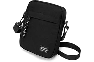 MDJYMYZ Handy Umhängetasche Herren, Handy Schultertasche mit Geldbörse Herren, Klein Handytasche zum Umhängen Wasserdichte Reißverschluss Herrentasche Handtasche Handy Brieftasche Messenger Bag Kuriertasche