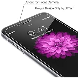 JETech Protector de Pantalla para iPhone 6s y iPhone 6, Vidrio Templado, 2 Unidades