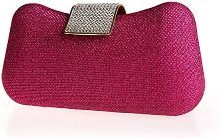 Rhinestone buckle handbags Banquet package fashion hand bag-D