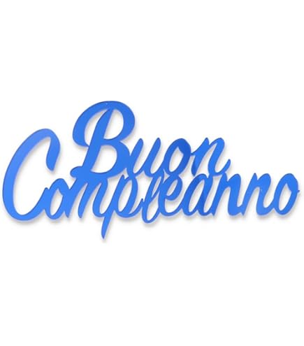 Cake Topper Buon Onomastico In Oro - Decorazione Elegante Per Torte E Dolci