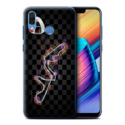 eSwish Phone Case/Cover for Huawei Honor Play (2018) / Japan/Suzuka Design / 2014 F1 Track Collection