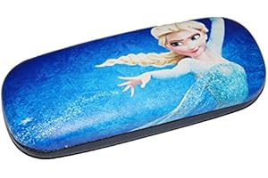 ‎NASENFAHRRAD24.DE nasenfahrrad24.de unverfroren süßes Brillenetui Eiskönigin mit Metallscharnier - ELSA