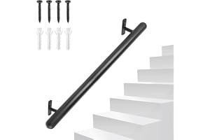 SUPAWAY 1 styck trappräcke 91 cm ledstång räcke metall väggledstång