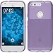 Produktbild PhoneNatic Case für Google Pixel XL Hülle Silikon lila transparent + 2 Schutzfolien