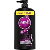 Sunsilk Stunning Black Shine Shampoo, 1000 ml