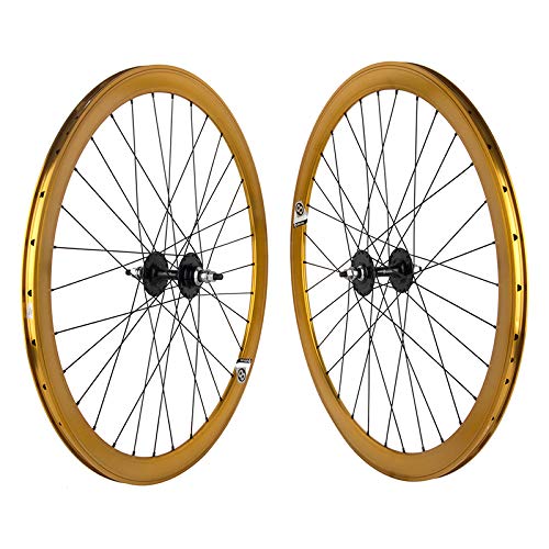 origin8 Fixie Juego de Ruedas – 700 °C, 32h, FX/FX, Color Negro y D