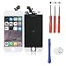 Produktbild Touch Screen Digitizer Assembly Replacement for iPhone 5 White Glass LCD Display FREE Repair Tool Kits & Screen Protector Film,Touchscreen Ersatz Bildschirm Front Komplettes Glas Für Apple iPhone 5 (Weiss)