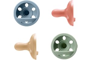 Tommee Tippee Bröstliknande Napp, 6-18m, 4-pack, Lätt, Endelad Silikondesign, Symmetrisk Nappskål