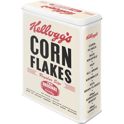 Nostalgic-Art 30303 Kellogg’s Corn Flakes Retro Package, Vorratsdose XL - 2