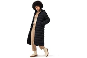 Regatta Women's Longline Padded Hooded Jacket Coat Padded Coat (pack of 1)