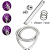 Yeoubi aluminum enema shower with three heads and 1.5m stainless steel hose