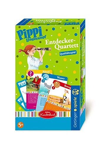 Preisvergleich Produktbild Pippi Entdecker-Quartett