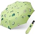 PALAY® Umbrella for Women, Ultra-Light and Small Mini Umbrella with Carrying Pouch, Windproof Travel Umbrella Automatic Folding Umbrella for Man, Women, Kids, Girls, Boys