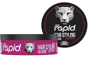 Prorapid Hair Wax for Men, Amber Scent - Provence 150 ml | Shine Look | Ultra Strong Hold | Edge Control | Hair Gel | Edge Control