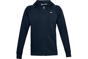 Under Armour Veste en Polaire Rival Fz à Capuche pour Homme - Confortable - Coupe ajustée.
