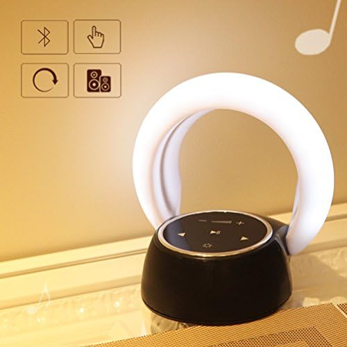 BLuetooth Speaker With Light,Kids Bedside Desk Night Light with Music Player Bluetooth Speaker with Night Light Sensitive Tap Light Control Better for Children Kids Bedroom